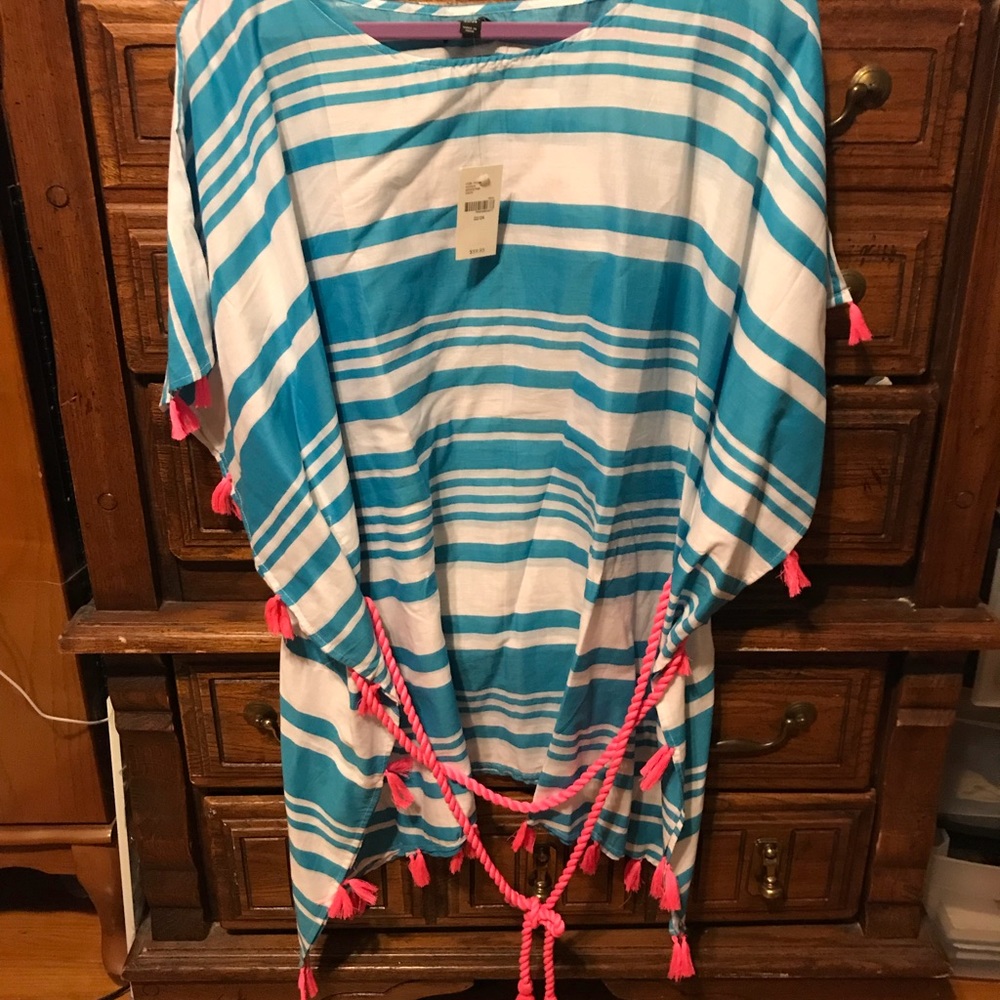 NWT Lane Bryant Poncho Top